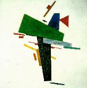 Kazimir Malevich, suprematist construction